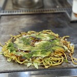 お好み焼き ふじや - 「ふじや」さんのこの焼き上がりがの美しさは、秀逸です