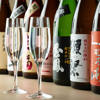 We have a selection of delicious sake and shochu