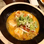 神楽坂芝蘭 - 大海老の発酵唐辛子煮