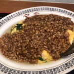 宝家 - ニラ玉のひき肉あんかけ定食