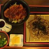 山里庵 - 料理写真:ざるそば+ミニかつ丼セット