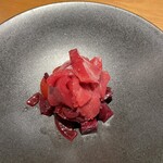 Haru - マグロ　ビーツ　赤玉葱　トマト