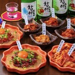 百勝伝 - 自家製キムチ、各種(地元名水仕込)