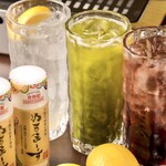 百勝伝 - 龍王山サワー　各種14種類