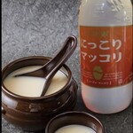 百勝伝 - にっこりマッコリ(壺750ml)