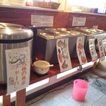 めんや ひまわり - 2013.11.4 ver. 食べ放題コーナー斜め♪