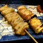 焼鳥 あばれん坊 - かわ、ねぎま