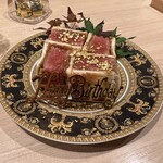 奥 - マグロカツサンド(大間のマグロの大トロ☜入荷した時のみ)