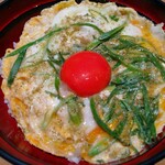 鶏味座 - 炭焼き山椒親子丼②