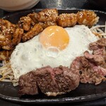 鉄板焼天神ホルモン  - 天ホル定食