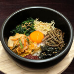 stone grilled bibimbap