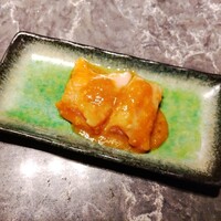 北新地焼肉 きらく - 上ミノ（半人前）