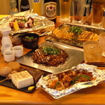 神戸鉄板 長田いっしん - コースメニューの一例です