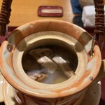 おかもと - 中身は松茸と甘鯛