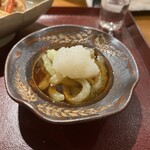 おかもと - 茄子に辛味大根おろし