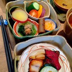 活粋食堂 - 料理写真:お重（全景）