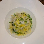 トラットリア ギヘイ - シラスの生パスタ