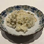 洋食 Matsushita - 牡蠣のピラフ　盛り付け状態