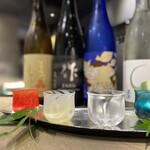 일본 술 마시는 비교 세트