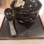 小料理や 野里たけ - 湯葉と豆腐の雲丹蒸し