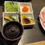 しゃぶしゃぶ・日本料理 木曽路 - 薬味