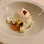 小笠原伯爵邸 - 温州ミカンのデザート