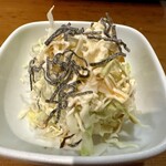 游心 - 餃子の付け合わせ