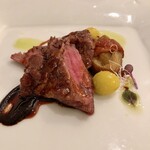 小笠原伯爵邸 - イベリコ豚の備長炭焼