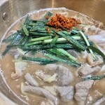 ゆで太郎 もつ次郎 - もつ鍋らーめん