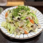 クッキングパパ亭 - ボリュームたっぷりの長崎皿うどんハーフ850円