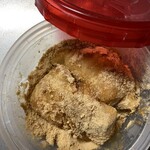 柿安 口福堂 - まだ……きな粉が余ったので 焼き餅やいて まぶして食べたよΨ( 'ч' ☆)笑笑⇒見た目悪いけど Good!!(･ω･)だよ〜♪̊̈♪̆̈