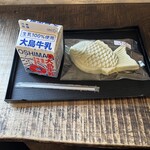 島京梵天 - 大島牛乳とたい焼き