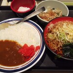 名代 富士そば - 朝カレーセット