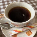 パスタで食堂 - ランチAセット　1100円　コーヒー