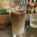オステリア 祐 - アイスカフェオレ