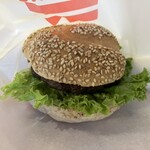 三瓶バーガー - 三瓶バーガー　693円