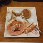 阿づま寿し - 香箱がに。サービスでした