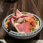 Let it Beef - ハードデイズナイトコースのローストビーフサラダ