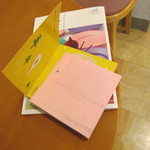 マールブランシュ - 去年と無事にテーマが違うを確認した店頭申込用紙。手軽にインターネットからも予約可能みたい