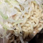 Aburasoba Kasugatei - 麺のアップ