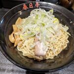 Aburasoba Kasugatei - しょうゆ油そば中盛り 850円