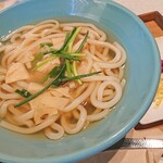 Iemon Kafe - 京風湯葉あんかけうどん 。セットで税抜き1880円也。