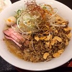 茨木きんせい - 辛みそ和え麺750円