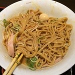 茨木きんせい - 辛みそ和え麺750円