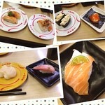 スシロー - 今日はとても疲れたので、すぐに食べられるお寿司(≧ｗ≦；)