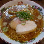 らあめん サンド - らぁめんサンド　純煮干そば　680円　2013年11月ver.