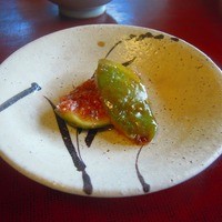 ろあん松田 篠山店 - 無気圧調理のいちじく