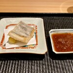 豪龍久保 - 太刀魚 銀杏 揚げ物