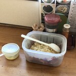 山の谷うどん - 天かすもキレキレ