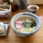 山の谷うどん - 熱々ぅ